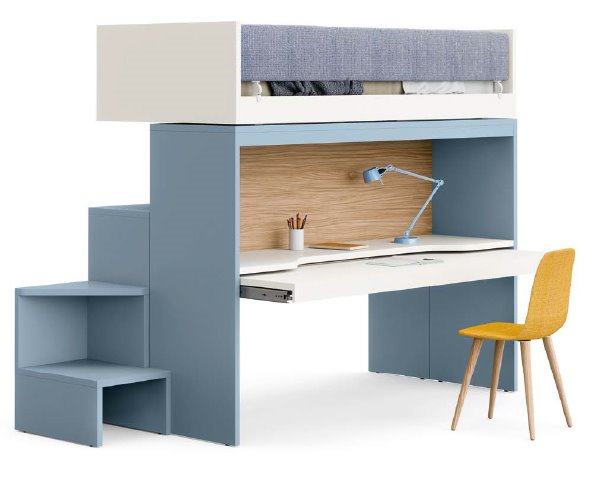 Slot Sliding Bunk Bed BedHabits A